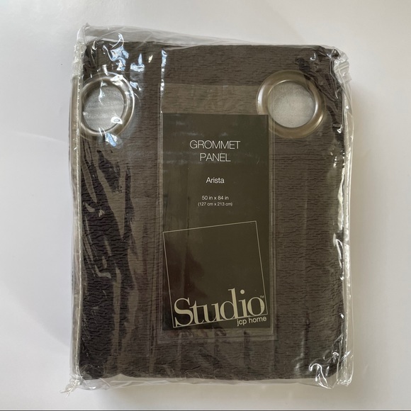 Lot of 2 Studio JCP Home Grommet Panels NWT - Picture 1 of 5